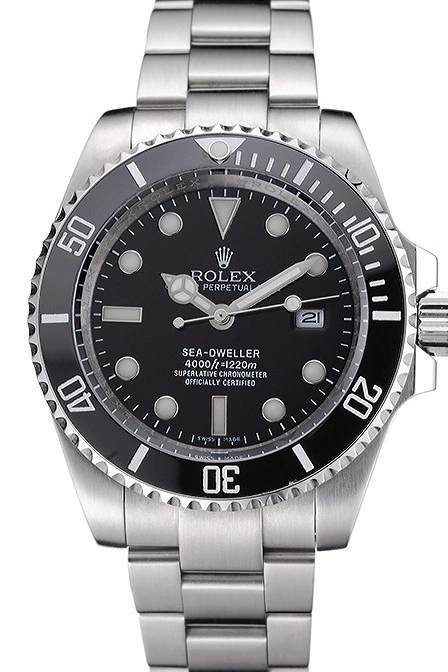 Aaa fake watches Dwellerr Bracelet Rolex Steel Case 622837 Stainless Sky Black Dial And 1013